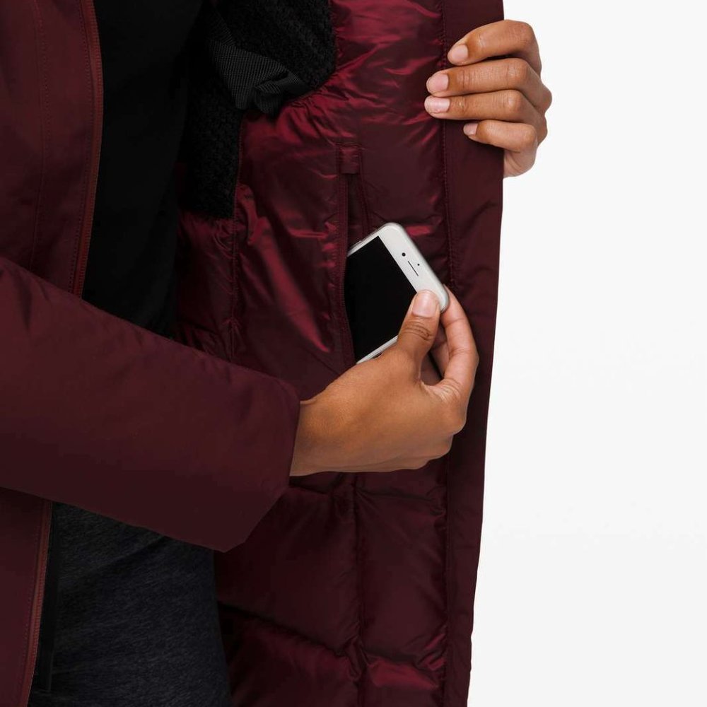 Lululemon Women’s Snow Winter Warrior Parka Coat J - Picture 5 of 7